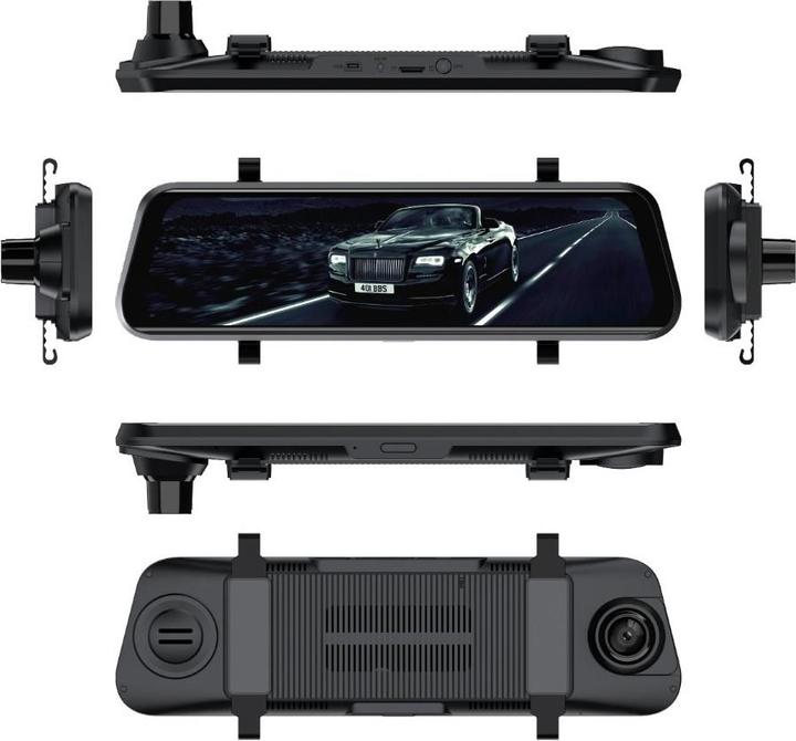 Productafbeelding MBG Line Videorecorder Spiegel HS900 Pro Sony (Ingebouwde microfoon, Ingebouwd display, Bluetooth, WiFi, QHD)