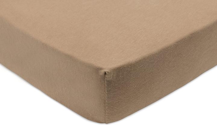 Image du produit Jollein Fix-Leintuch Jersey 2er, 60 x 120 cm, Wild Rose/Biscuit (60 x 120 cm)