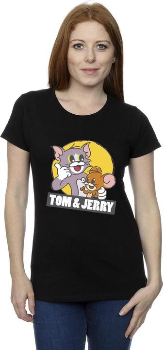 Immagine prodotto Tom & Jerry Sketch Logo Maglietta Donna (L)