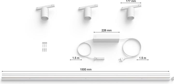 Image du produit Philips Hue Perifo Basis Set (510 lm)