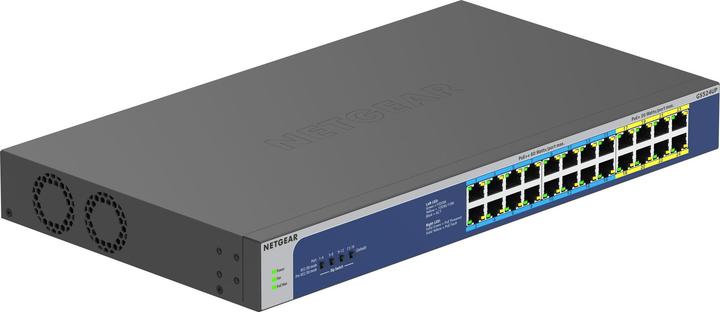 Produktbild Netgear 24-Port-Gigabit-Ethernet-Hochleistungs-POE + nicht verwalteter Switch mit POE ++ - Ports (24 Ports)