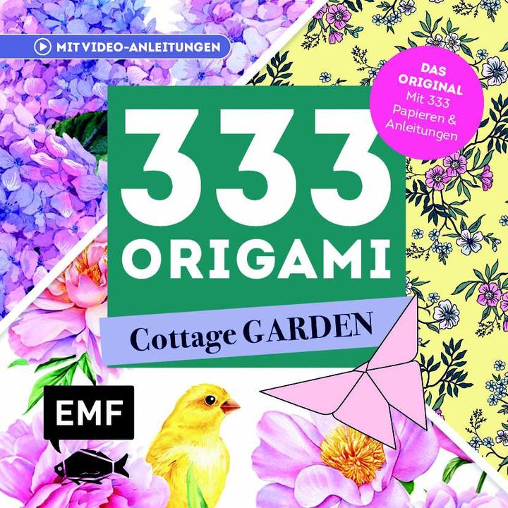 Actual product image Origami Wunderschöne Papiere falten für Blumen-Fans (692 x)