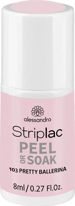 Alessandro Striplac Peel or Soak (103 Pretty Ballerina, UV-Gel Lack)