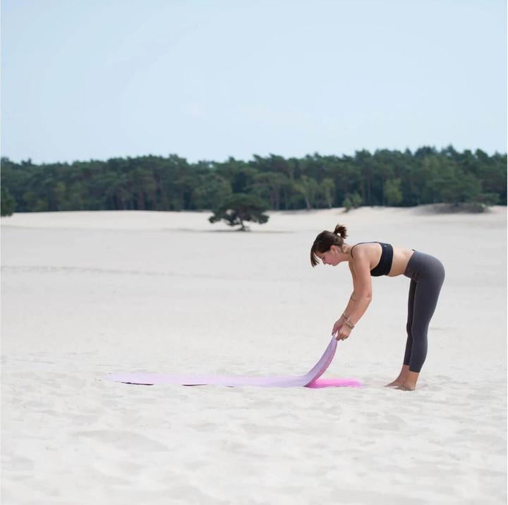 Actual product image Tunturi Yoga Tuch Rutschfest mit Tasche