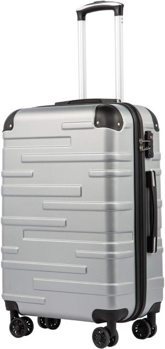 Coolife Hartschalen-Koffer (60 l, M (50 - 90l))