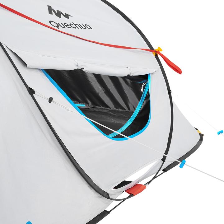 Image du produit Quechua 2 SECONDS 3 Fresh & Black (Tente instantanée, 4.20 kg, 3 personnes)