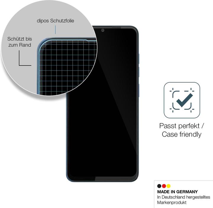 Produktbild Dipos Anti-Shock Displayschutz 9H (1 Stück, HTC Wildfire)