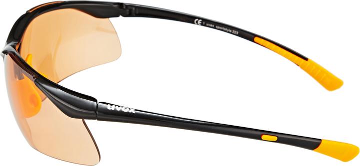Actual product image Uvex Sports Sportstyle 223 (Black, Orange)