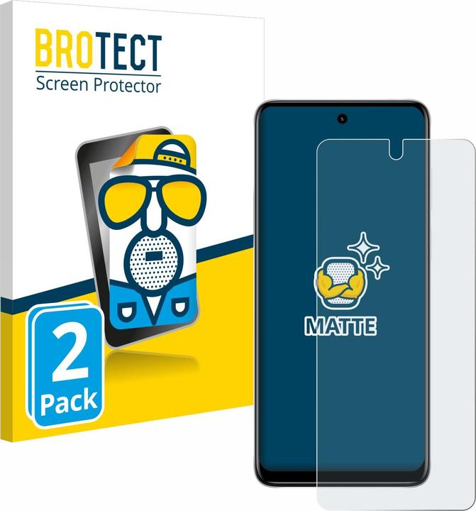 Produktbild BROTECT Entspiegelungs-Schutzfolie Displayschutz Matt (2 Stück, Motorola Moto E32)