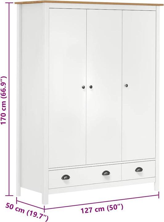 Image du produit VidaXL Oenone (127 x 50 x 170 cm)