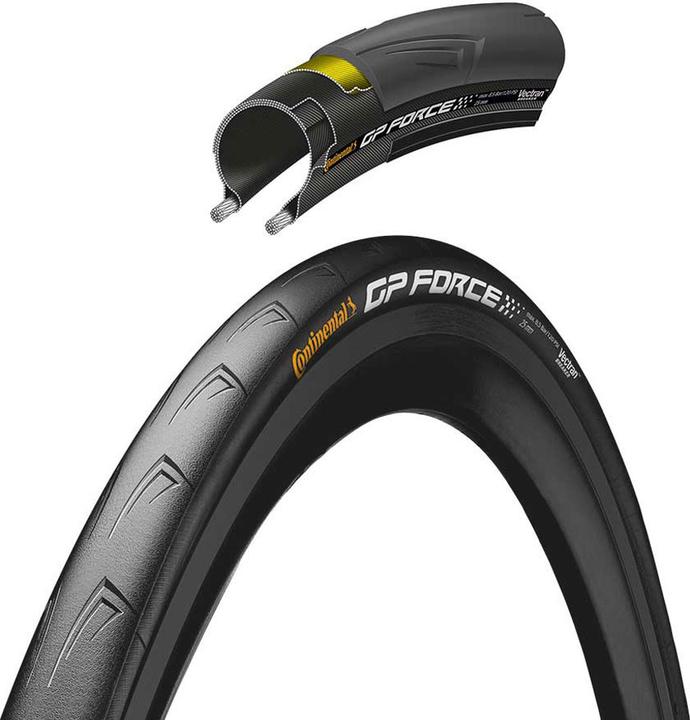 Continental Grand Prix Force III Vectran Breaker 28" pliable (28 x 1.00, 25-622)
