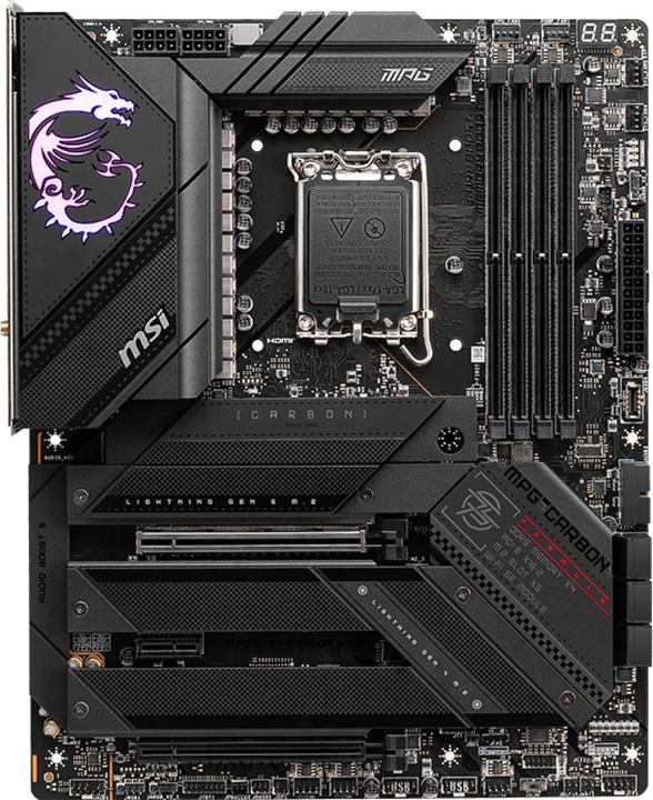 Produktbild MSI MPG Z790 CARBON WIFI (LGA 1700, Intel Z790, ATX)