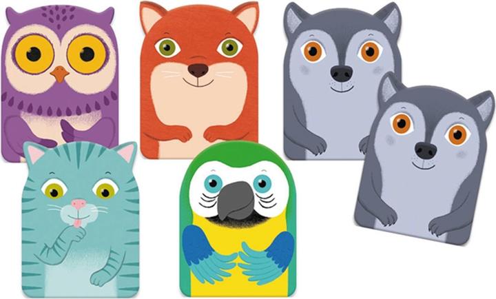 Actual product image Djeco Little Family (German, French, Italian, English)
