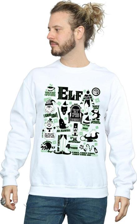 Image du produit Elf - Sweat INFOGRAPHIC POSTER - Homme (L)