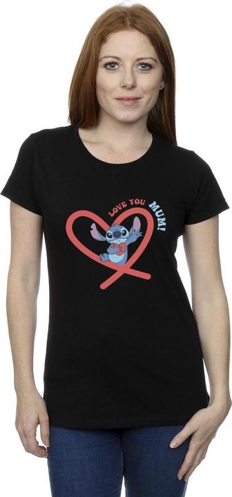 Produktbild Disney Lilo & Stitch Love You Mum TShirt (S)