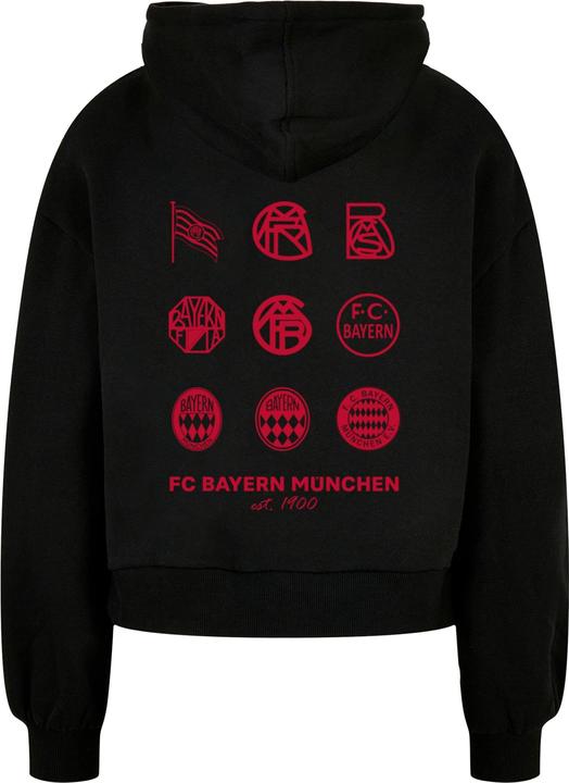 Image du produit FC Bayern München Ladies Logo History Red Organic Oversized Hoody - 116531 (L)