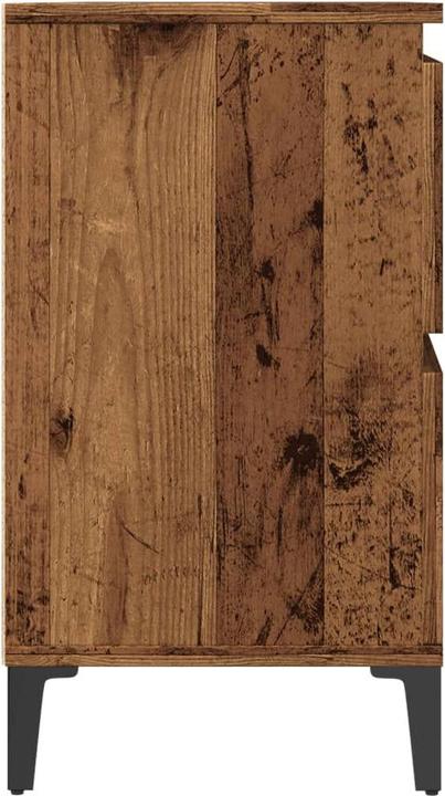 Immagine prodotto VidaXL Waschbeckenunterschrank Unterschrank Badschrank Badmöbel Altholz-Optik (80 x 33 x 60 cm)