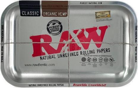 Immagine prodotto RAW Vassoio rotante L in metallo argentato 275 x 340 mm