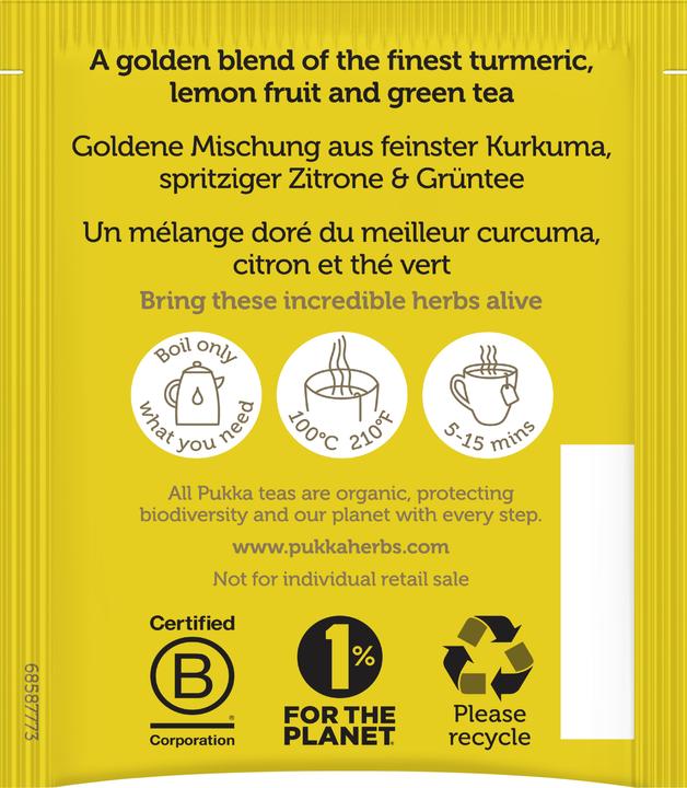 Produktbild Pukka Goldene Kurkuma (36 g)