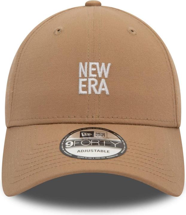 Actual product image New Era 9Forty Strapback Cap - BRAND LOGO camel beige