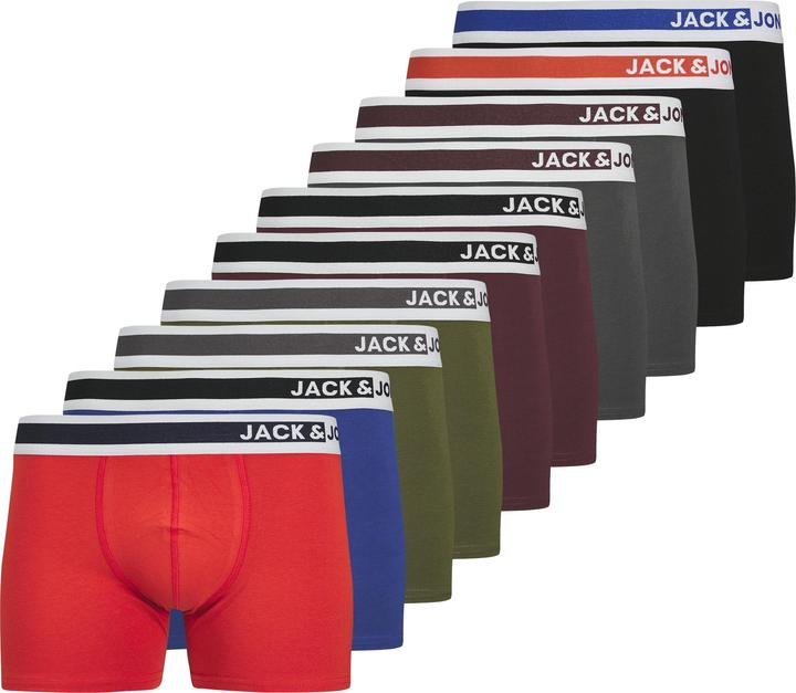Produktbild Jack & Jones Jacjimmy Solid Trunks 10 Pack (L, 10er Pack)