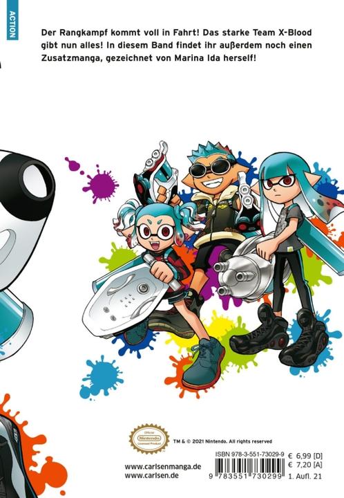 Image du produit Splatoon 10 (Allemand, Sankichi Hinodeya, 2021)