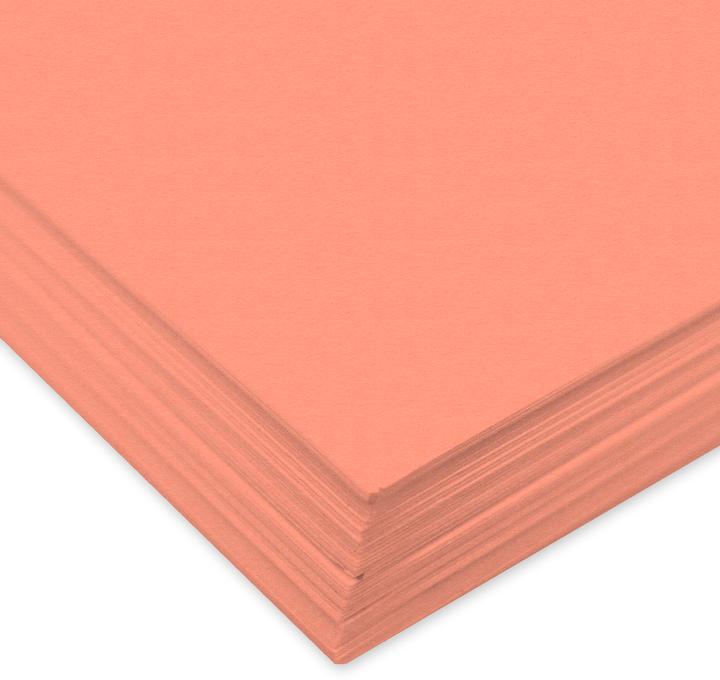 Image du produit Ursus Papier à dessin en argile A4 2174642 130g, corail 100 feuilles (130 g/m², 100 x)