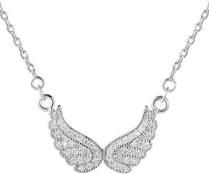Produktbild Beneto Silver necklace with wings AGS194 / 47 (L)