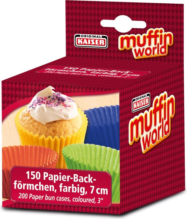 Produktbild Kaiser Creativ Muffin-Papierbackförmchen 150 Stück (7 cm)