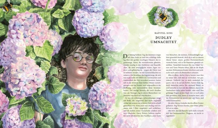 Produktbild Harry Potter und der Orden des Phönix (farbig illustrierte Schmuckausgabe) (Harry Potter 5) (Deutsch, J.K. Rowling, Jim Kay, Neil Packer, Klaus Fritz, 2022)