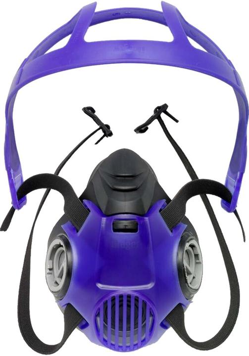 Image du produit Dräger X-plore 3500 M Demi-masque respiratoire pour filtre à baïonnette de taille M - sans Filtre (Pas de classe de protection officielle, 1 x)