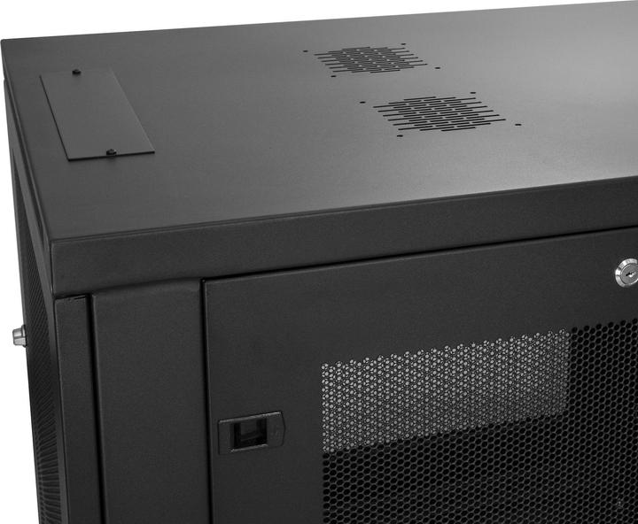 Produktbild StarTech 6HE wandmontage Server Rack - bis zu 43cm tief - Gehäuse mit Scharnier - Netzwerkschrank - Server... (6 HE, 19 Zoll Rack)
