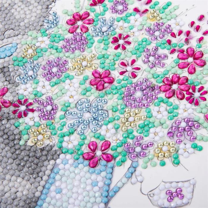 Produktbild Craft Buddy Crystal Art Card Kit Someone Special 18 x 18 cm