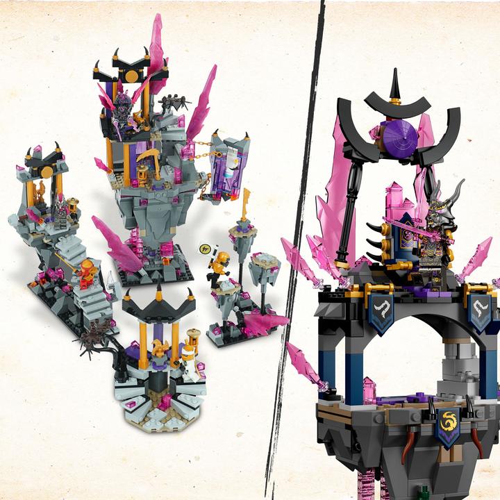 Actual product image LEGO The Temple of the Crystal King (71771, LEGO Ninjago)
