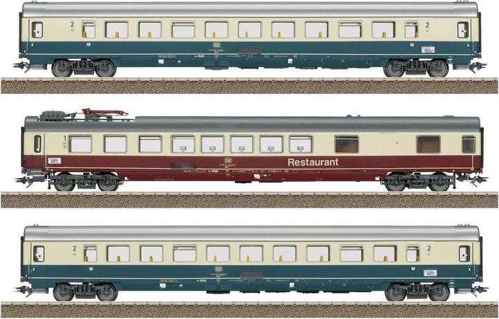 Produktbild Trix H0 23142 H0 3er-Set Personenwagen Fern Express FD 1980 Königssee der DB Set 1 (Spur IV)
