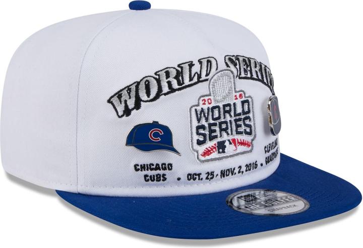 Immagine prodotto New Era Golfer Cap - World Series 2016 Pin Cubs Indians (Taglia unica)