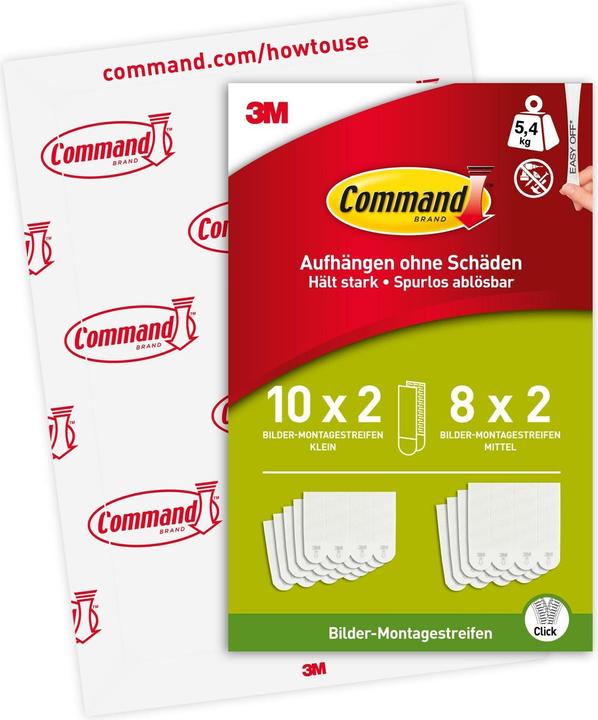 Command Bandes de montage d'images (5.40 kg)