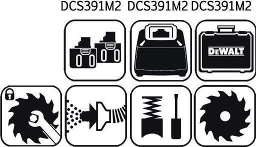 Actual product image DeWalt DCS391NT-XJ