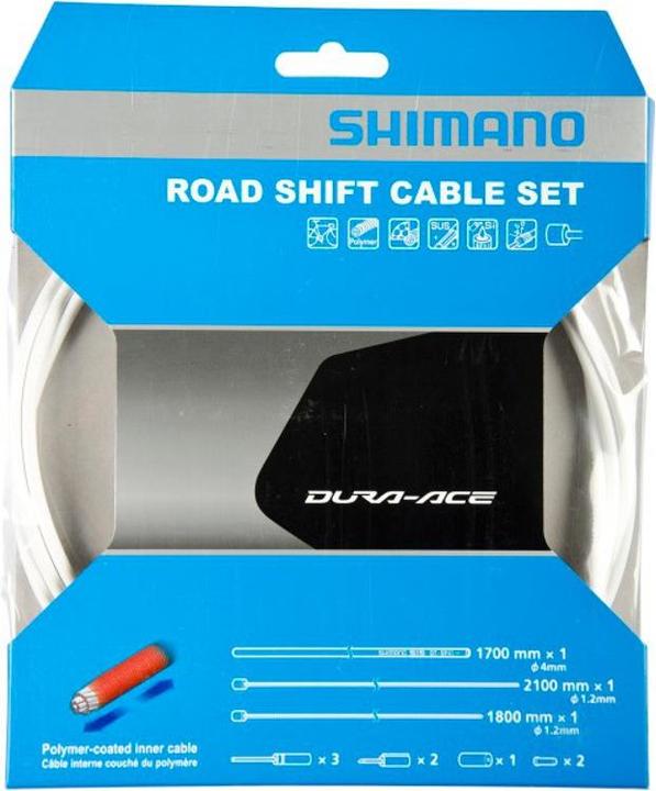 Image du produit Shimano Jeu de câbles Dura-Ace avec revêtement polymère