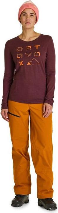 Actual product image Ortovox Women's 185 Merino Brand Outline L/S (S)