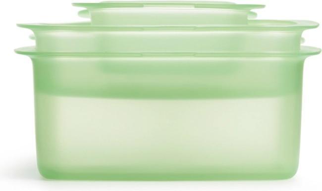 Actual product image Lékué Set of reusable silicone containers (1 l)