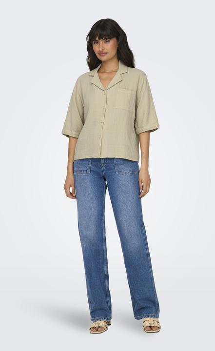 Actual product image Only Regular fit button-down collar shirt Shirt (XS)