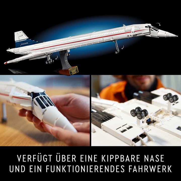 Produktbild LEGO Concorde (10318, LEGO Icons, LEGO Seltene Sets)