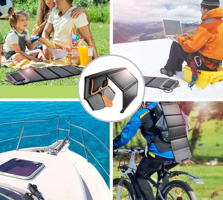 Image du produit Choetech Panneau solaire pliable (22 W, 0.87 kg)