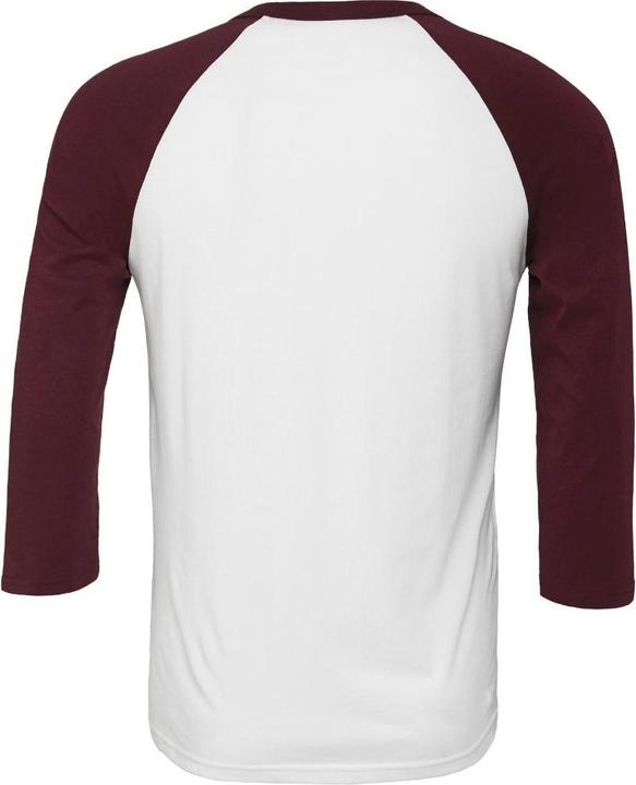Produktbild Bella Canvas Canvas Baseball TShirt 34Ärmel (L)