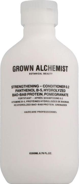 Image du produit Grown Alchemist Hair Strengthening Conditioner 0.2 Panthenol B5, Bao-Bab Protein hydrolysé, Pomegranate (200 ml)