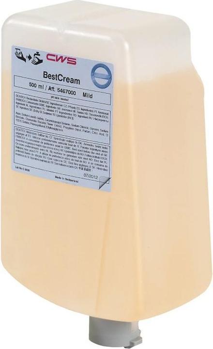Immagine prodotto CWS Sapone liquido cremoso, conf. da 12 flaconi da 0,5 l, delicato, rosa-arancione. (Sapone liquido, 500 ml)