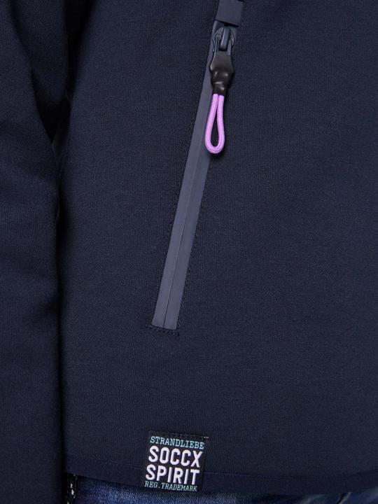 Produktbild Soccx Jacke Meerliebe III Kapuzensweatjacke (XS)