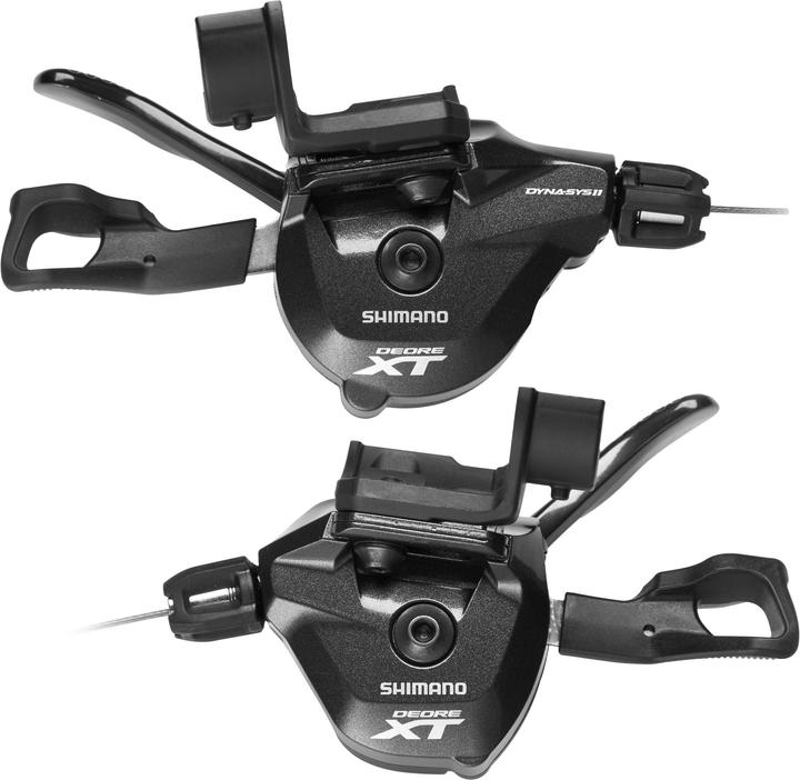 Actual product image Shimano Deore XT SL-M8000 shift lever set 2/3x11-speed