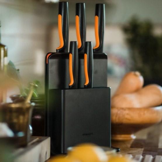 Immagine prodotto Fiskars Custodia per coltelli in plastica Functional Form per 5 coltelli